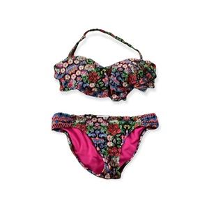 Jessica Simpson Bikini Size Medium Top and Size Small Bottom